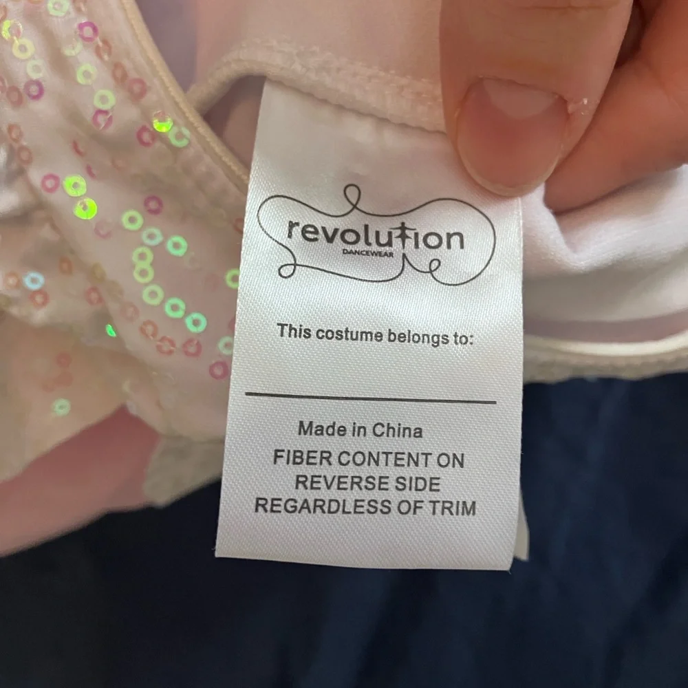 EUC Revolution Dancewear Costume - Size CS